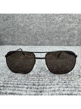 Art Craft USA Black Metal Matte Aviator Glasses Sunglasses FRAMES ONLY 55 18 145
